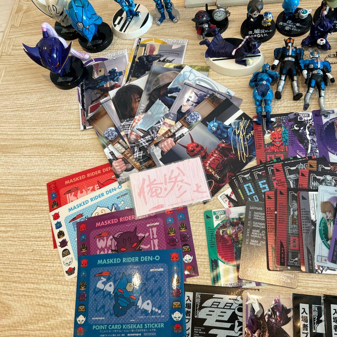 仮面ライダー電王 グッズ まとめ セット ちびボイス 特典 映画 パンフ カード