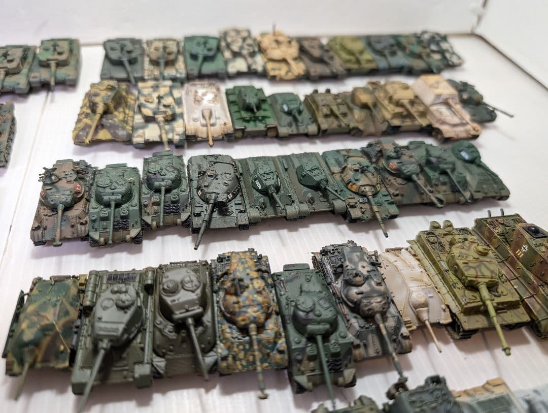 ミリタリーフィギュア戦車コレクション　ワールドタンクミュージアムなど99台まとめ
