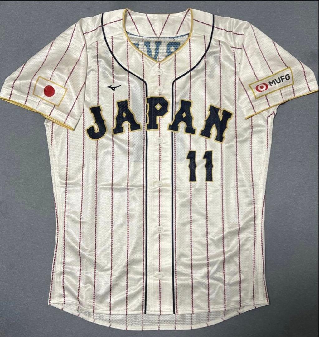 2023年WBC優勝時のオーセンティックユニフォーム　ダルビッシュ有