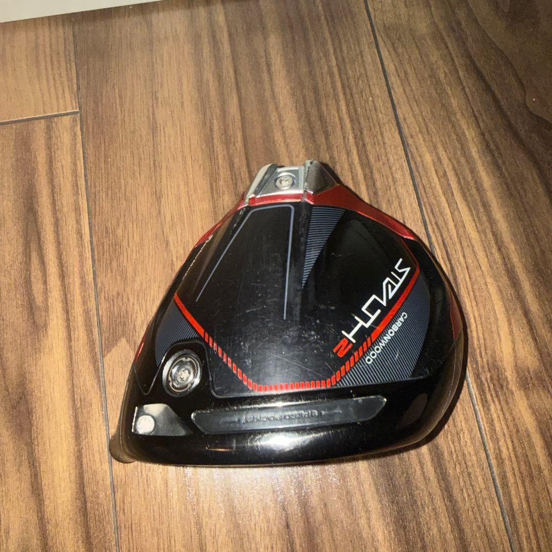 【最新レンチ付】ステルス2 ドライバーヘッド 9.0°＋純正ヘッドカバーセット