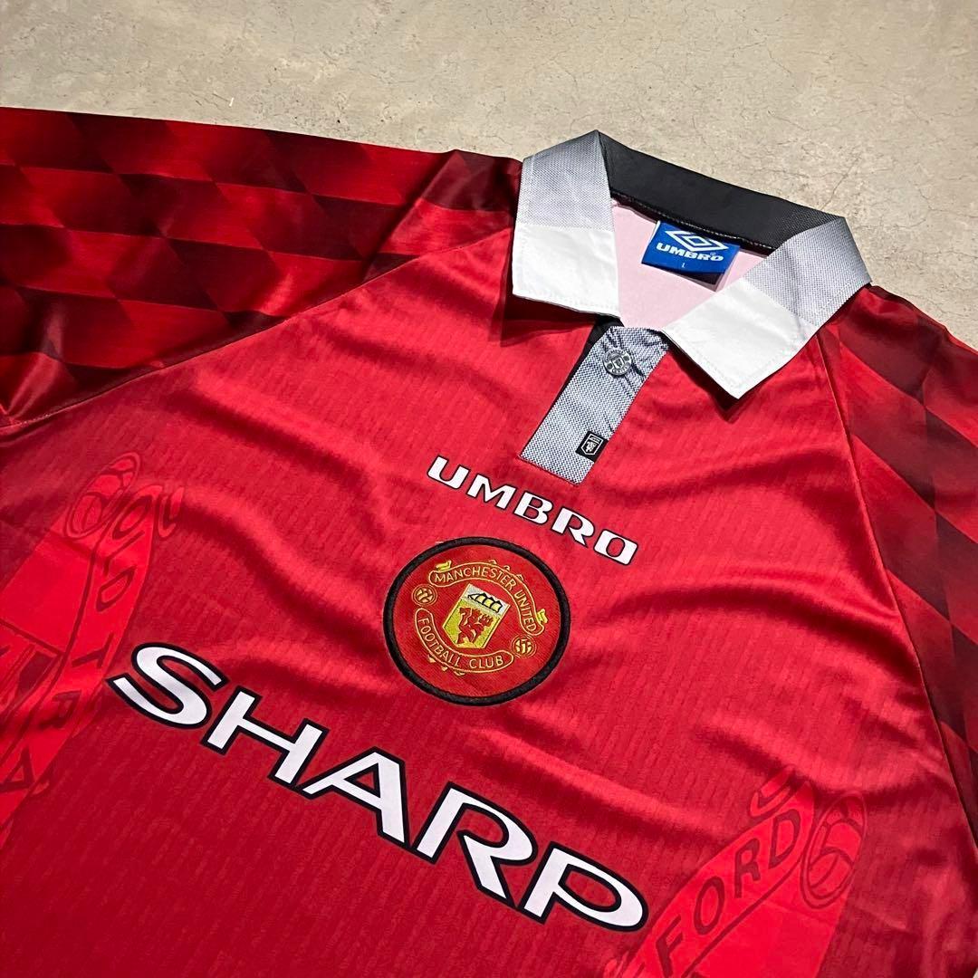 96/98 umbro マンチェスターユナイテッド ユニフォーム ゲーム シャツ