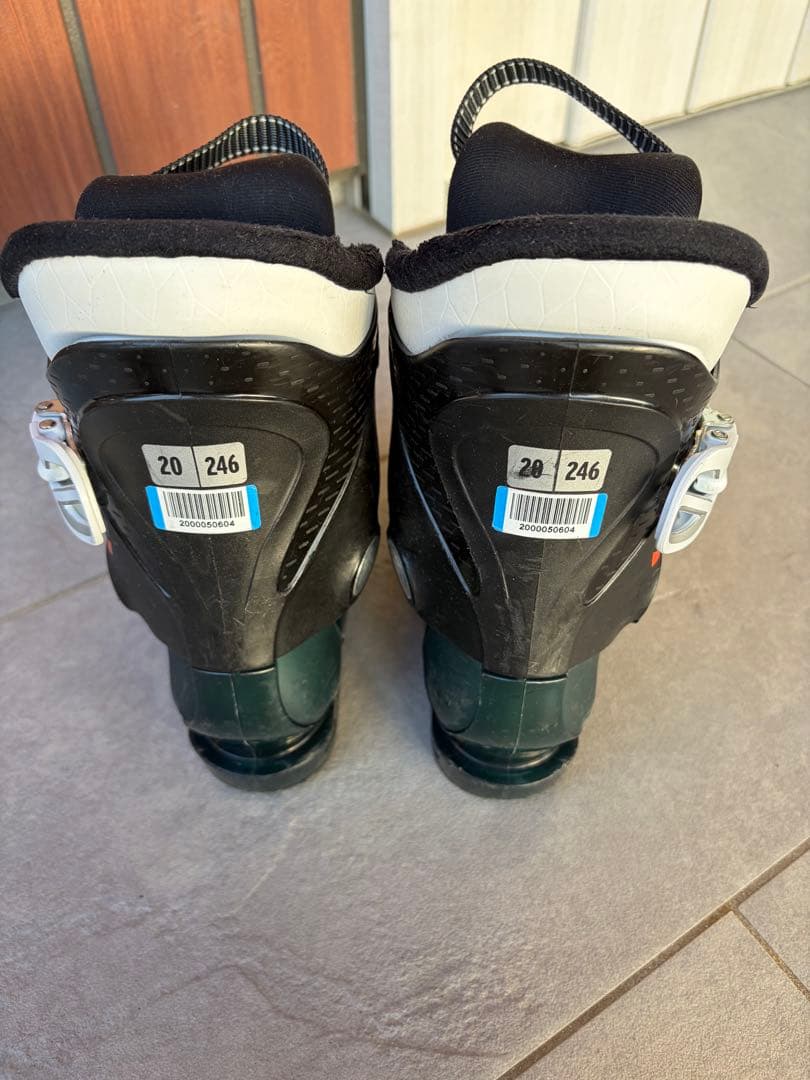 Salomon サロモン　スキー 100 ブーツ　20㌢　ストック　８０㌢