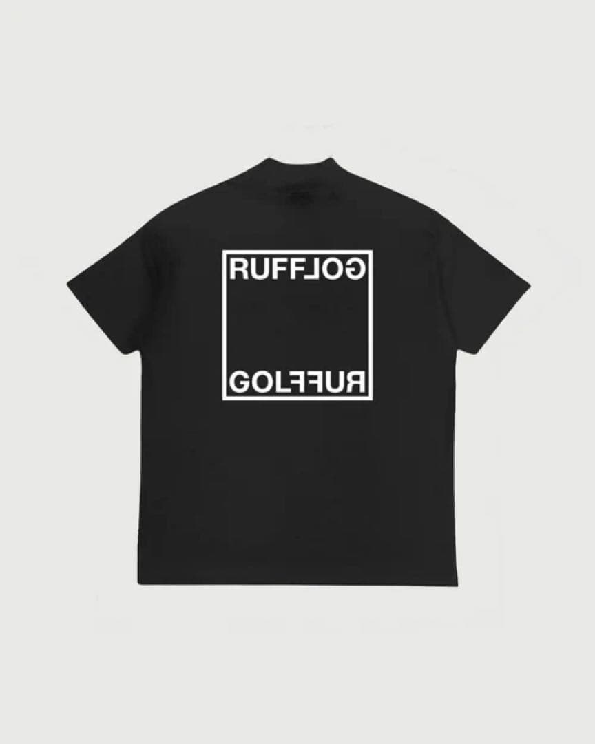 RUFFLOG MOCK NECK SHIRTS ブラック　ラフロッグ