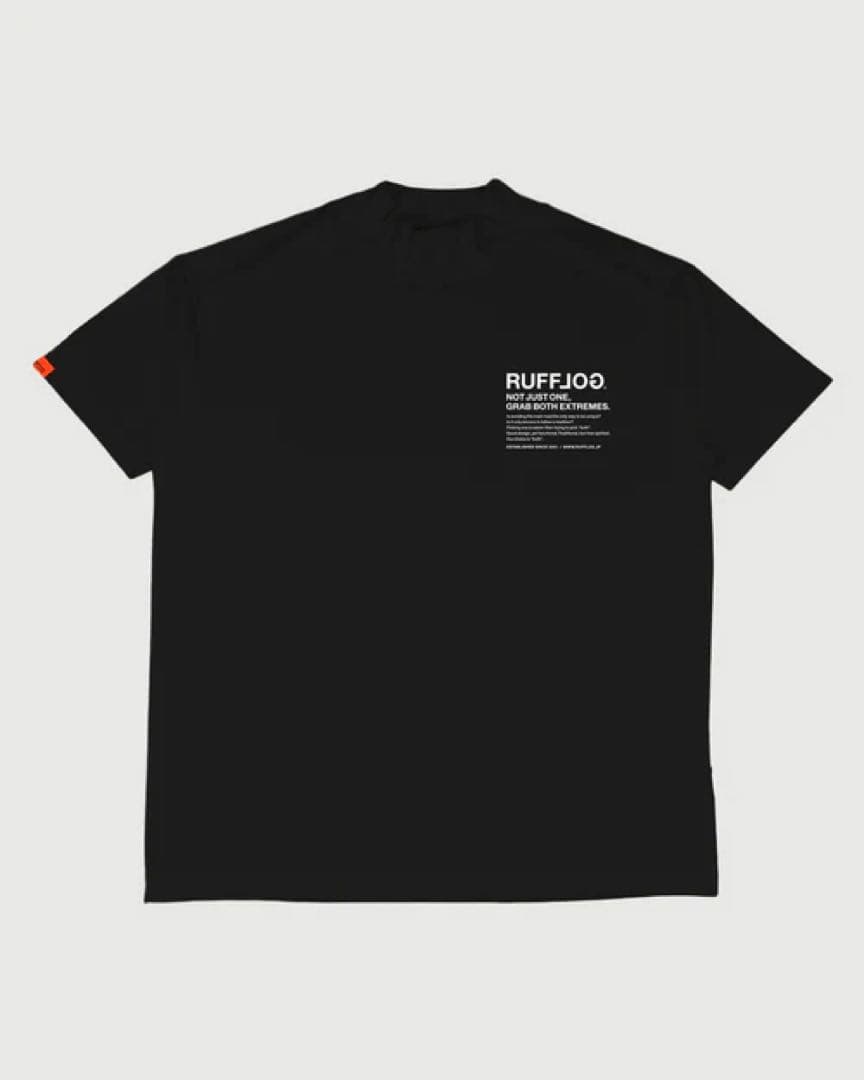 RUFFLOG MOCK NECK SHIRTS ブラック　ラフロッグ