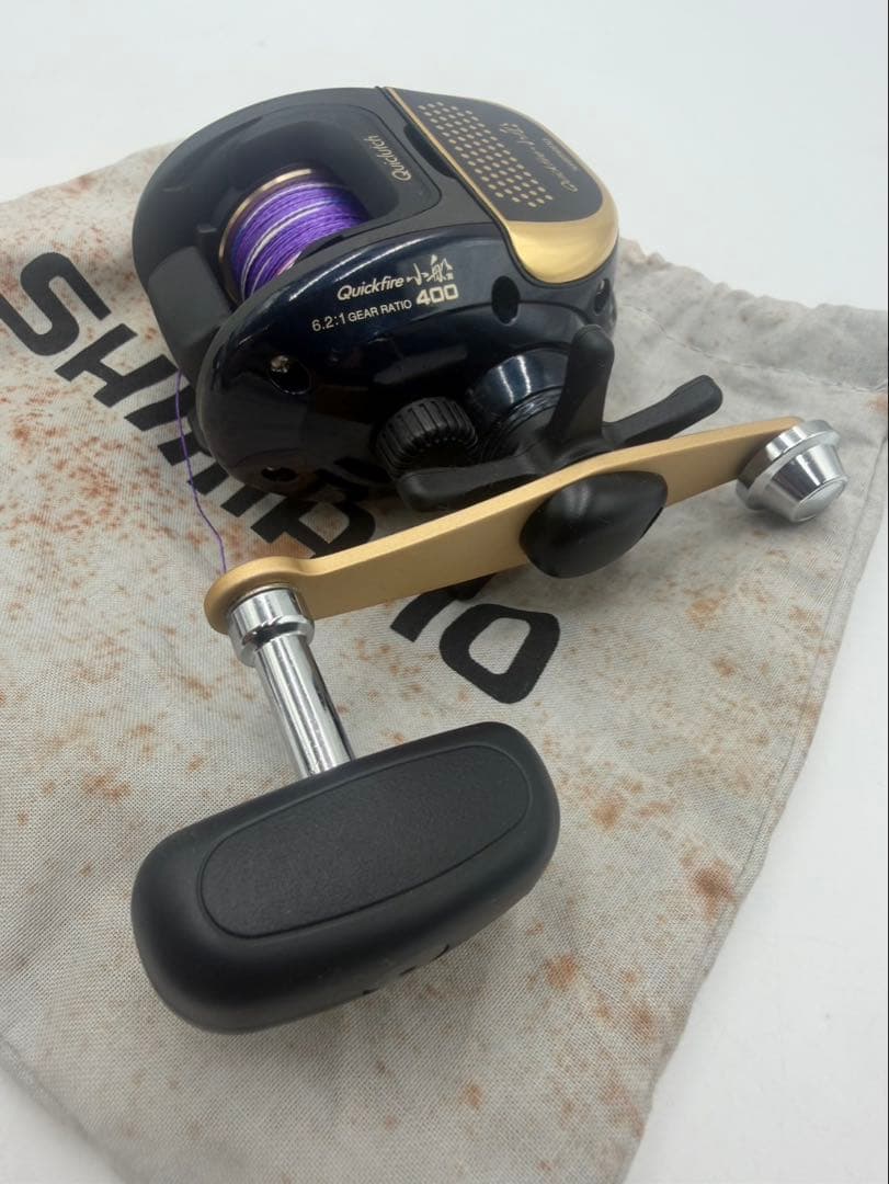 SHIMANO シマノリール2点クイックファイヤー小船400スコーピオン1501