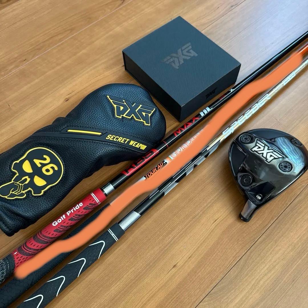 豪華PXG シークレットウェポン ミニドライバー シャフト3本