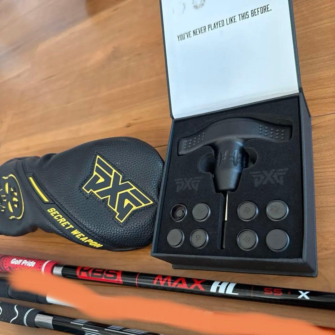 豪華PXG シークレットウェポン ミニドライバー シャフト3本