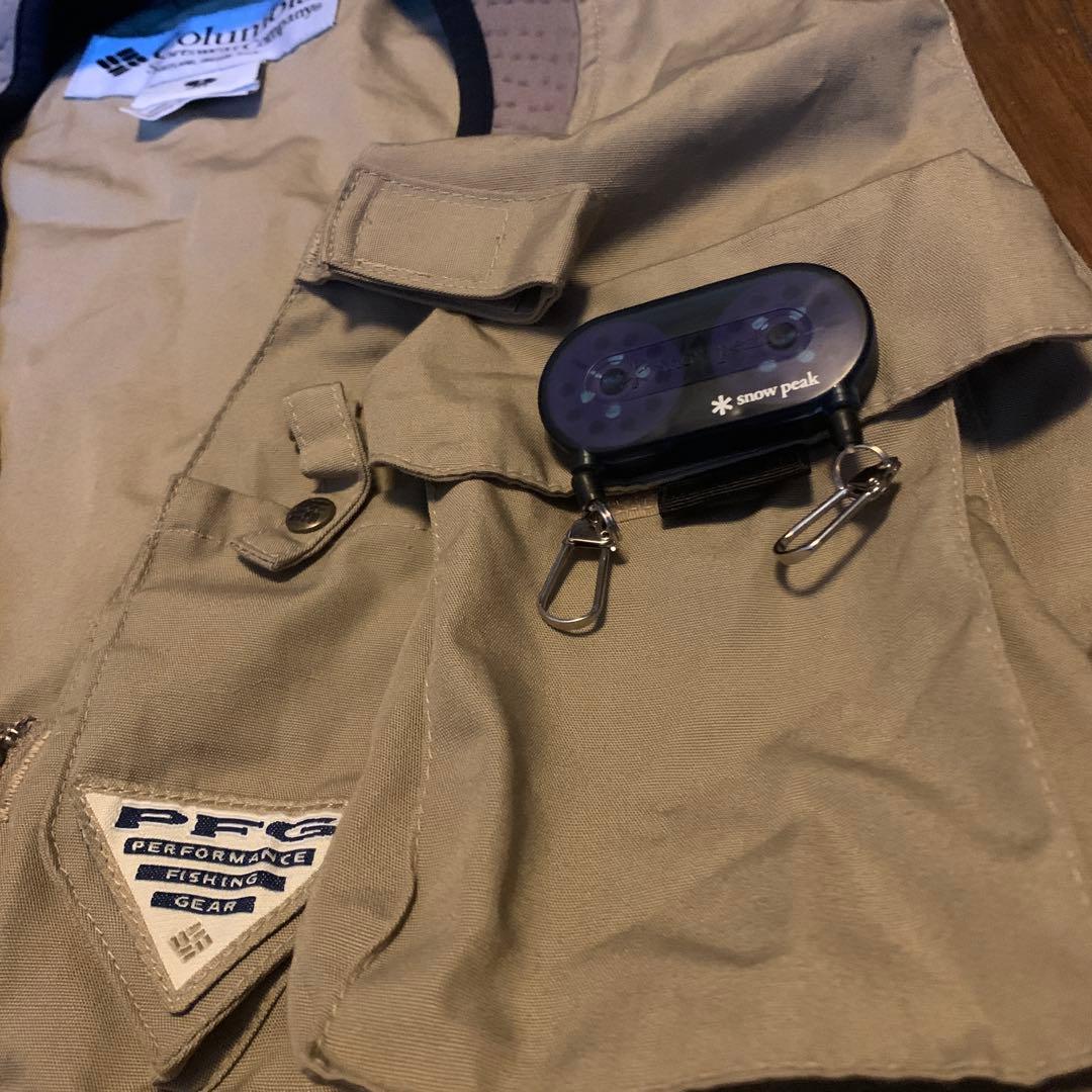 コロンビア Colombia PFG フィッシングベスト S