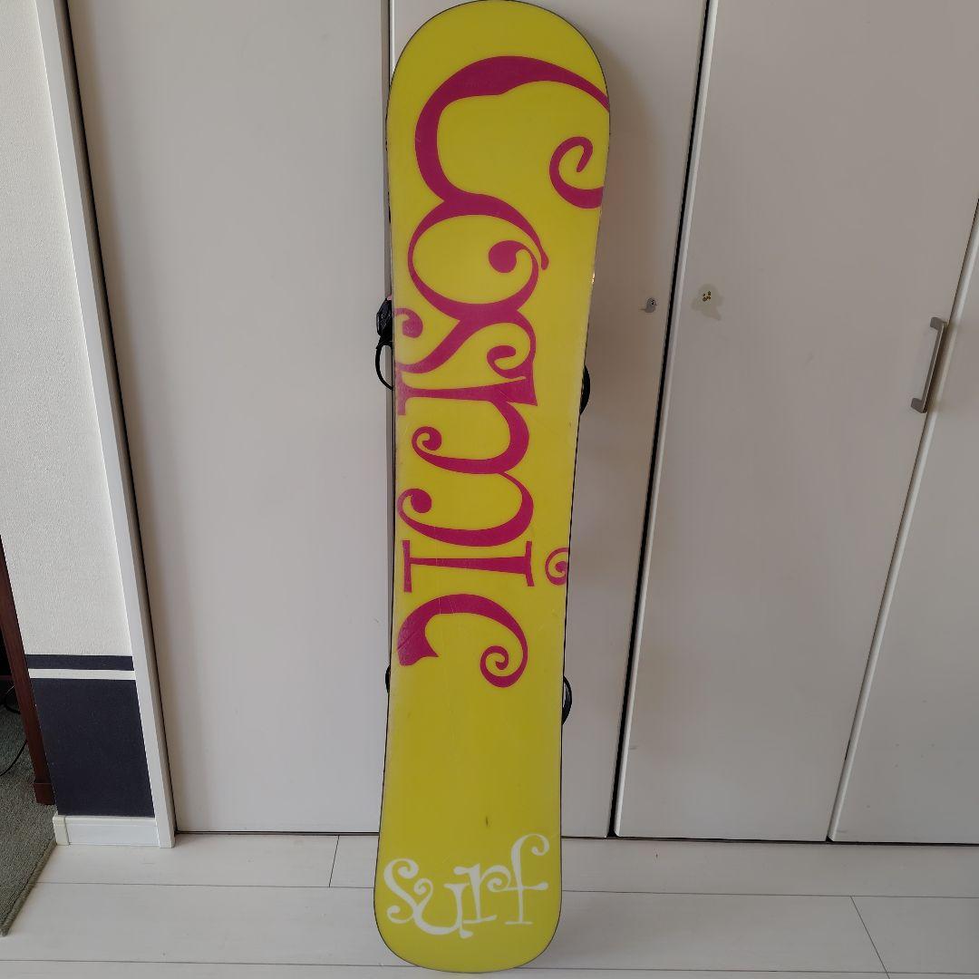 COSMIC SURF スノーボード　2点セット　初心者　レディース141cm