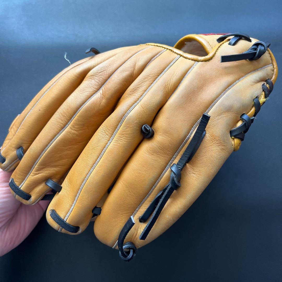 SSK 軟式野球グローブ 全紐交換、グリスアップ済み ヴィンテージ
