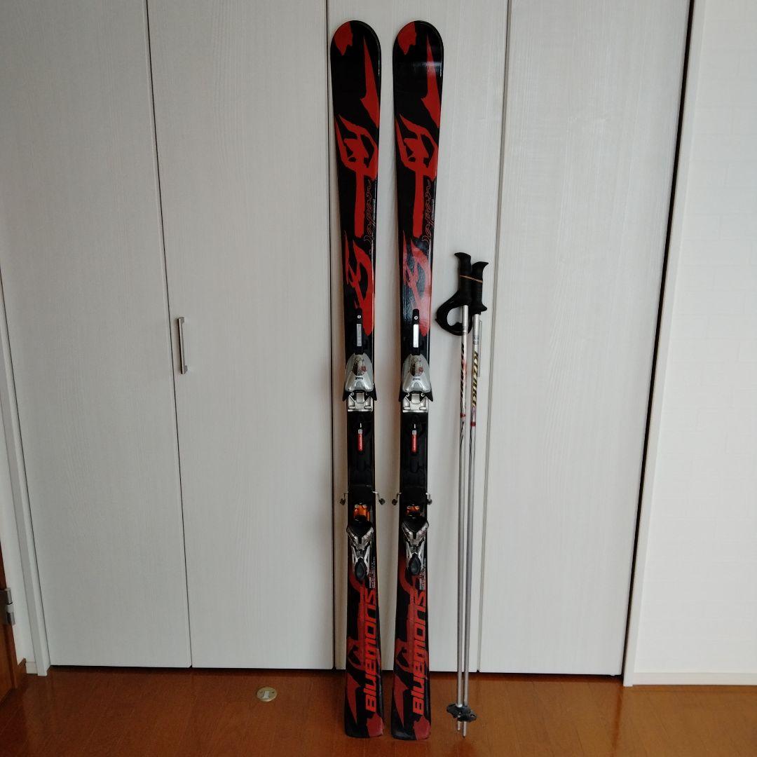 Bluemoris 八甲田 170cm マーカービンディング　ポール117cm