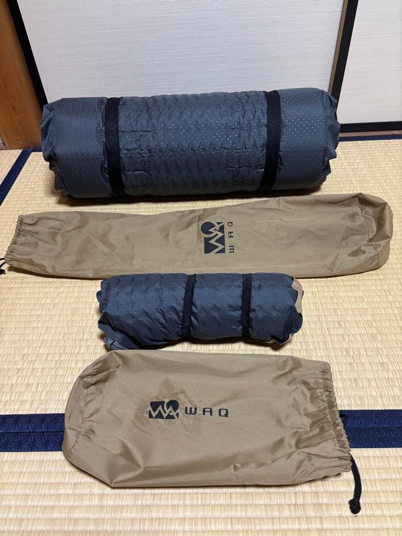 【WAQ4点セット】コット+マット+枕2個