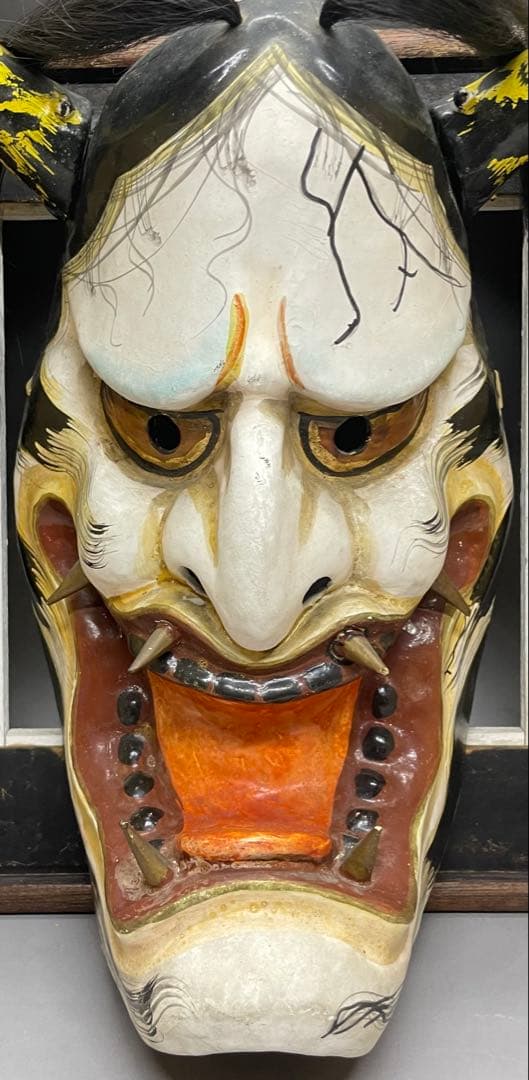石見神楽面　石見神楽　石州和紙　魔除け　縁起物　家内安全　商売繁盛　s6103