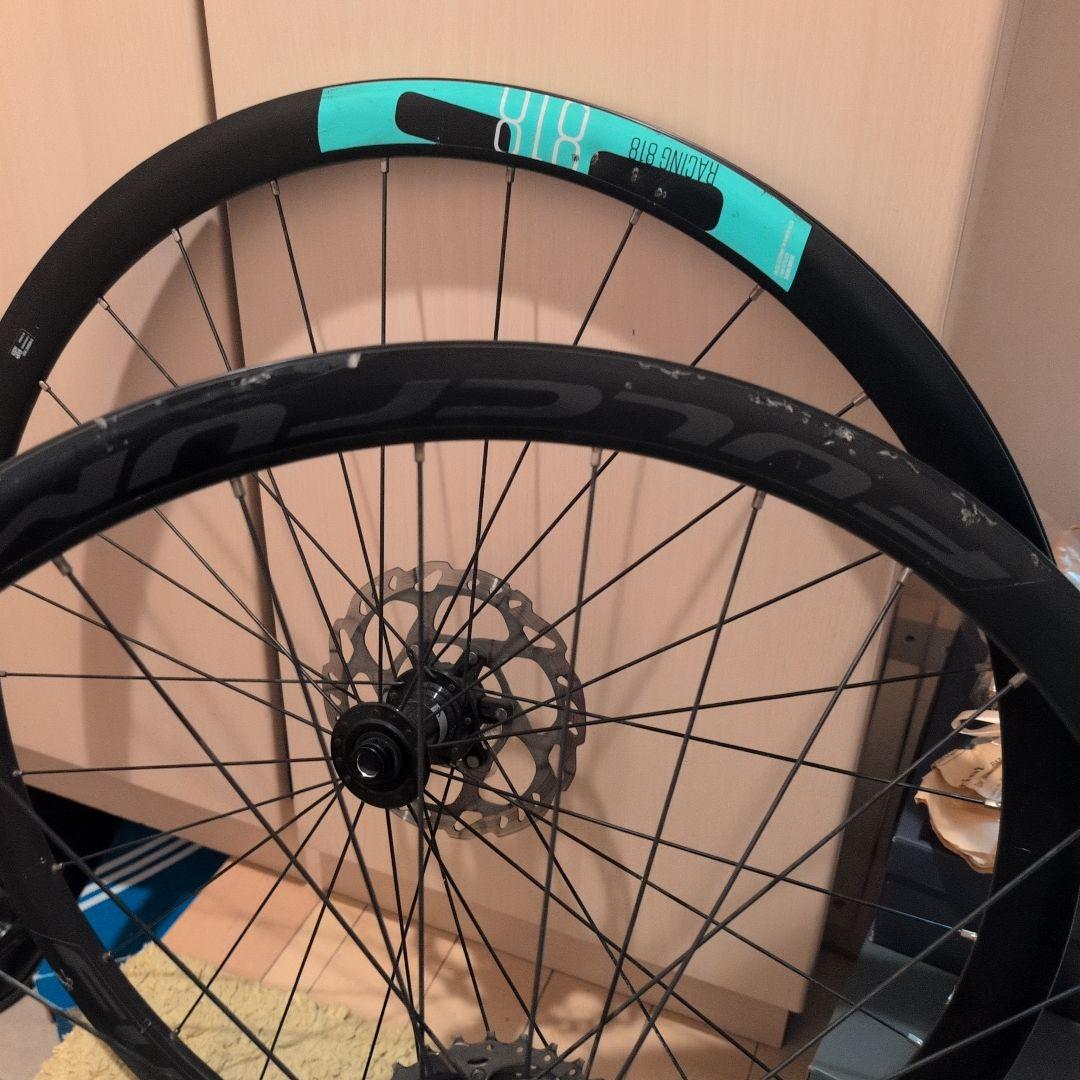 FULCRUM Racing 818 限定色 チェレステ ローター、スプロケ付き