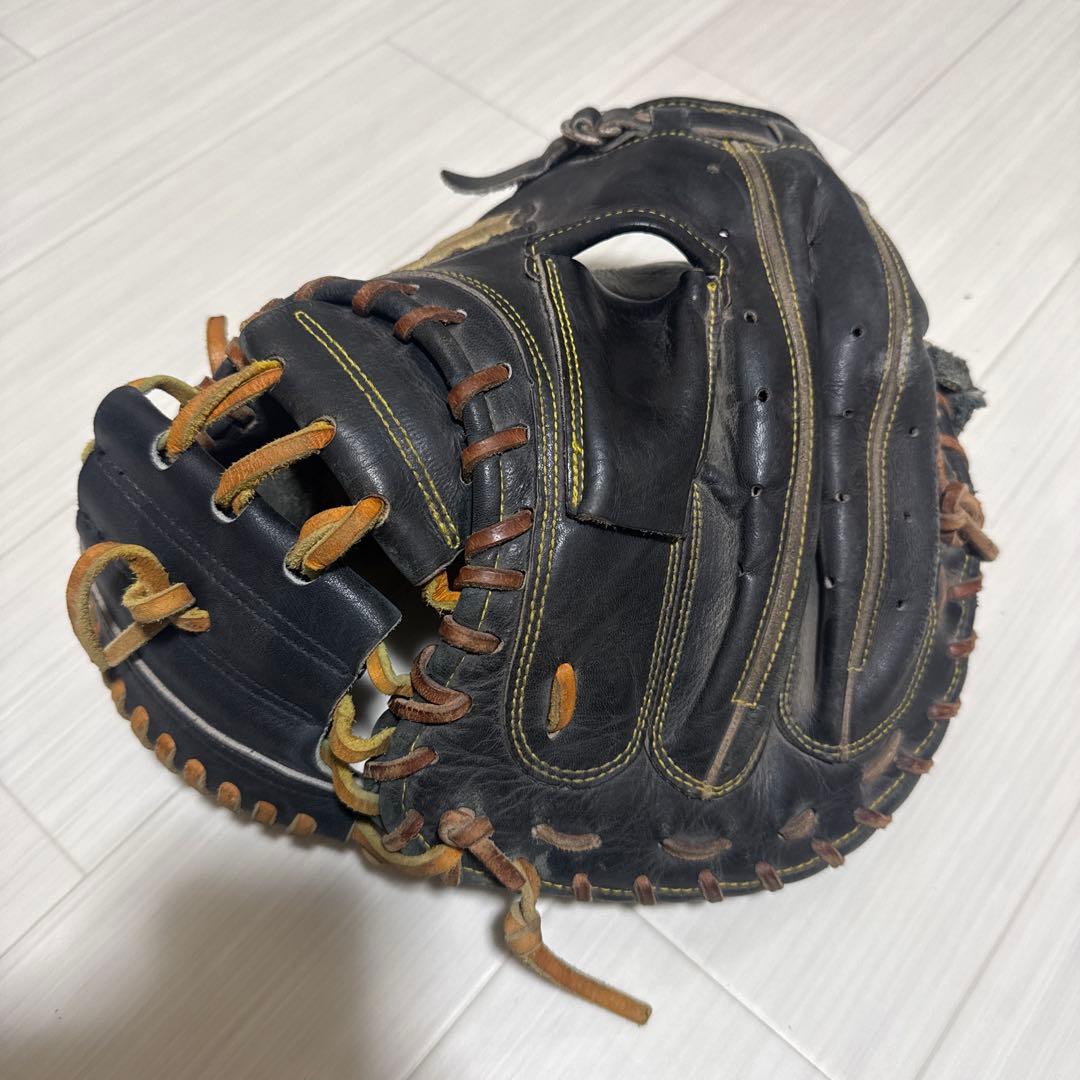 黒 レザー 硬式グローブ ssk