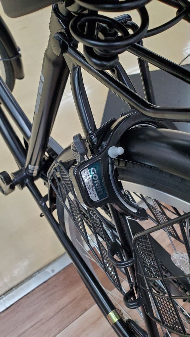 ★サイクル自転車☆最終値下げ！ブラック メッシュバスケット付き