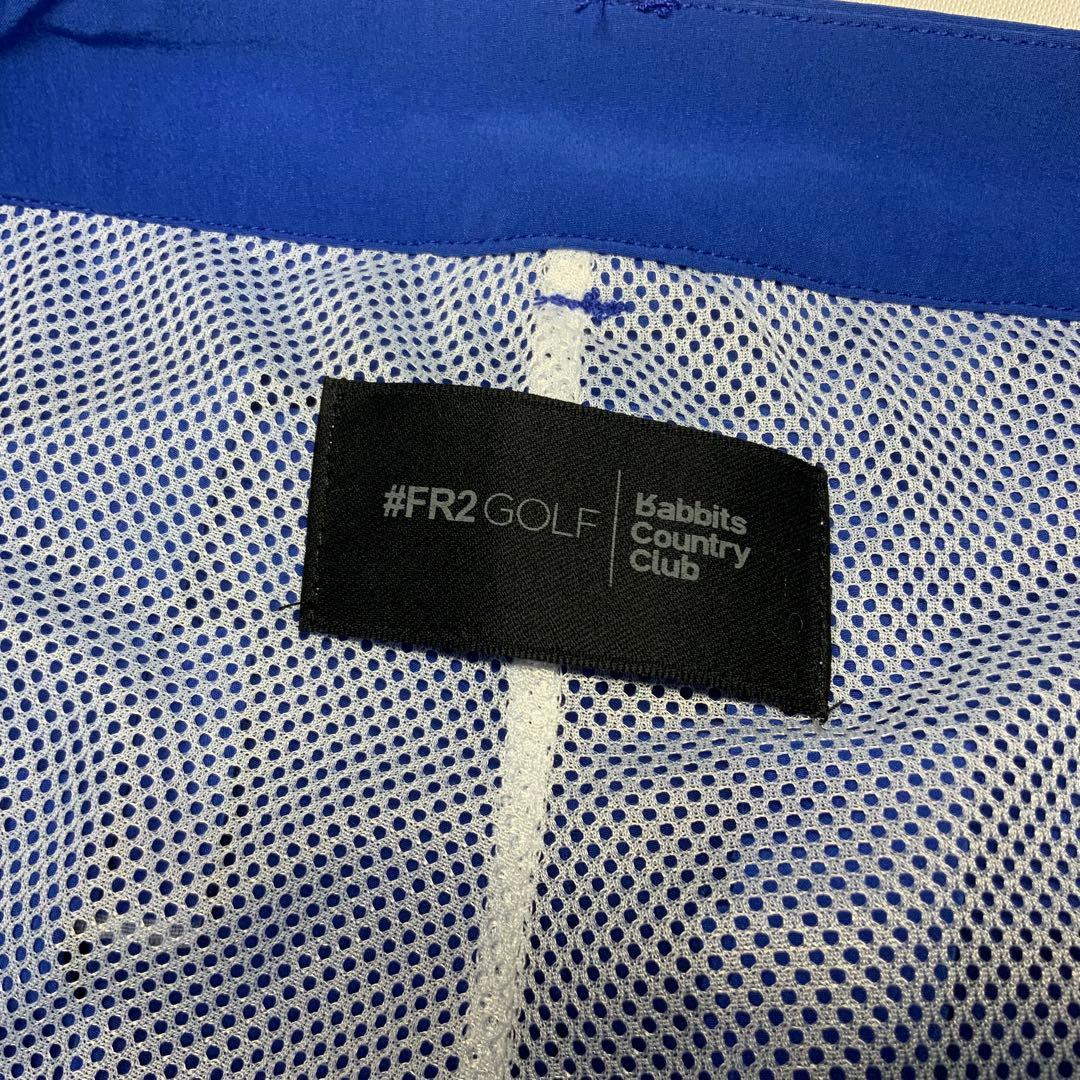 FR2 GOLF ハーフパンツ　ショートパンツ　ブルー　ストレッチ　Lサイズ