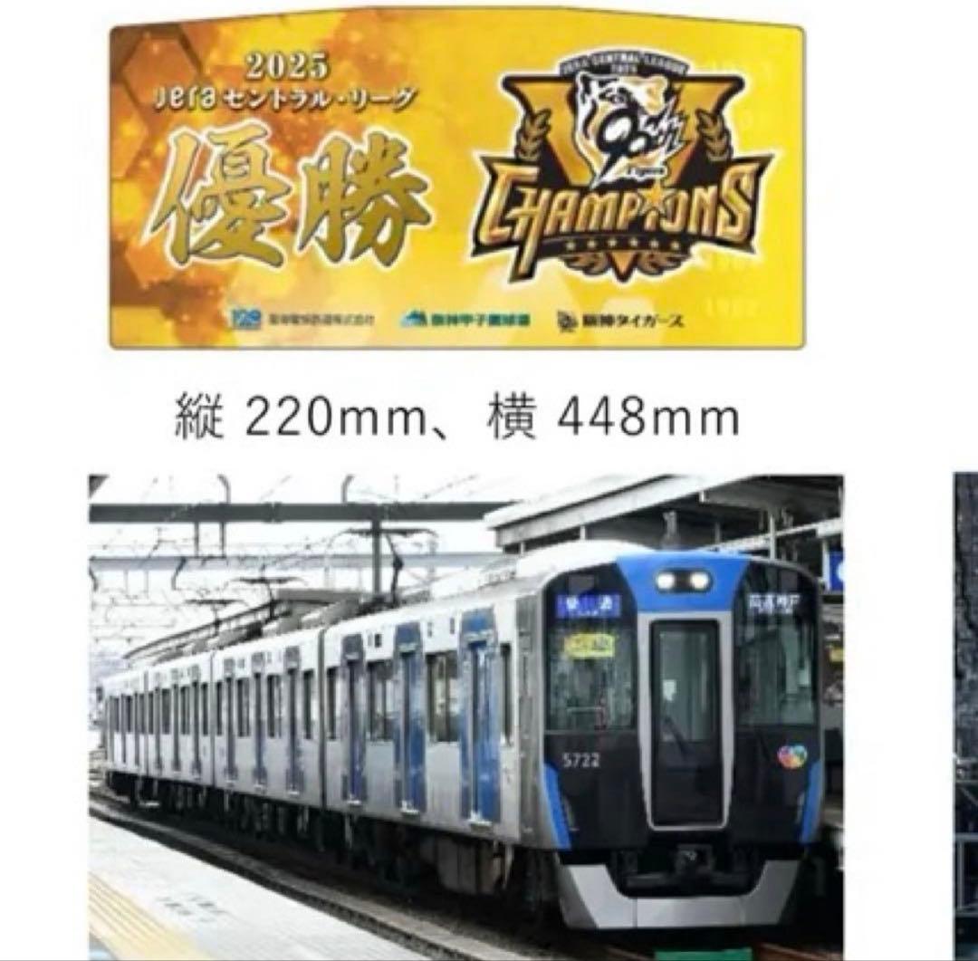 阪神タイガース　JERA セントラル・リーグ2025優勝記念 副標