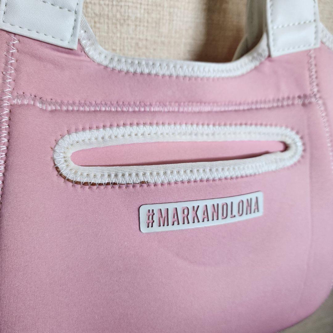 【美品】MARK & LONA マークアンドロナ ピンク カートバッグ