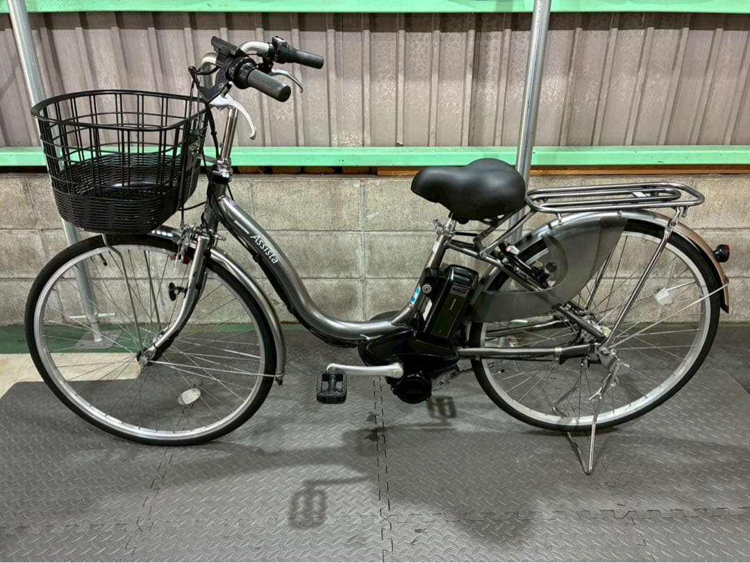 №8657電動自転車ブリヂストンアシスタ26インチ