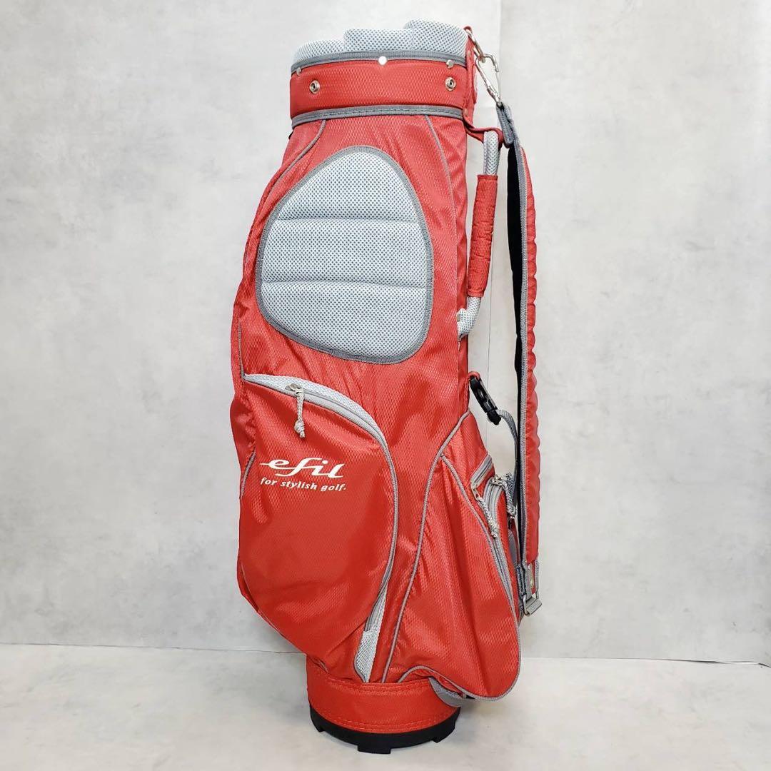 美品 MIZUNO efil ミズノ エフィル レディースゴルフ キャディバッグ
