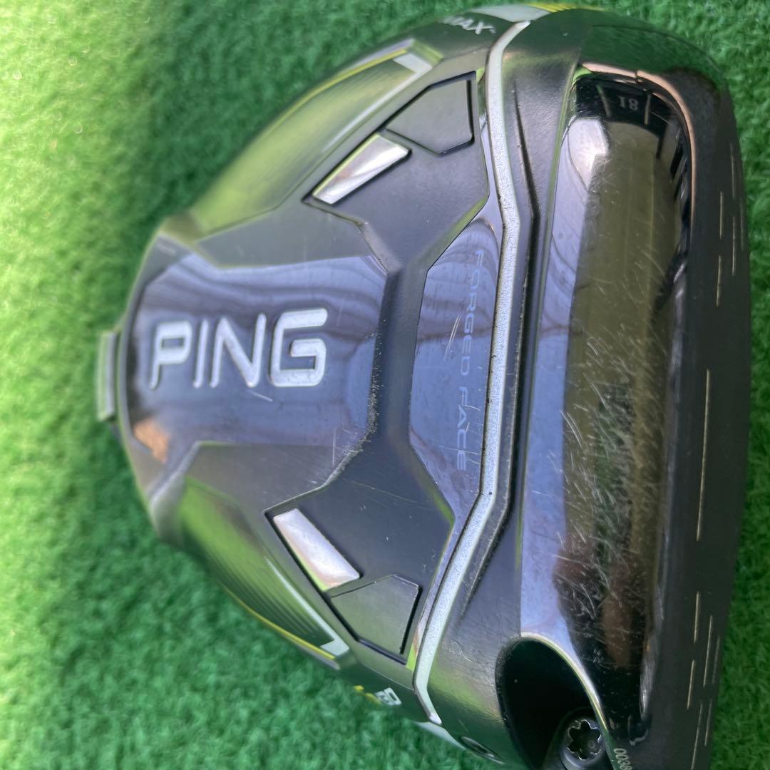 PING G430 MAX ドライバー 9度　ヘッドカバー有り