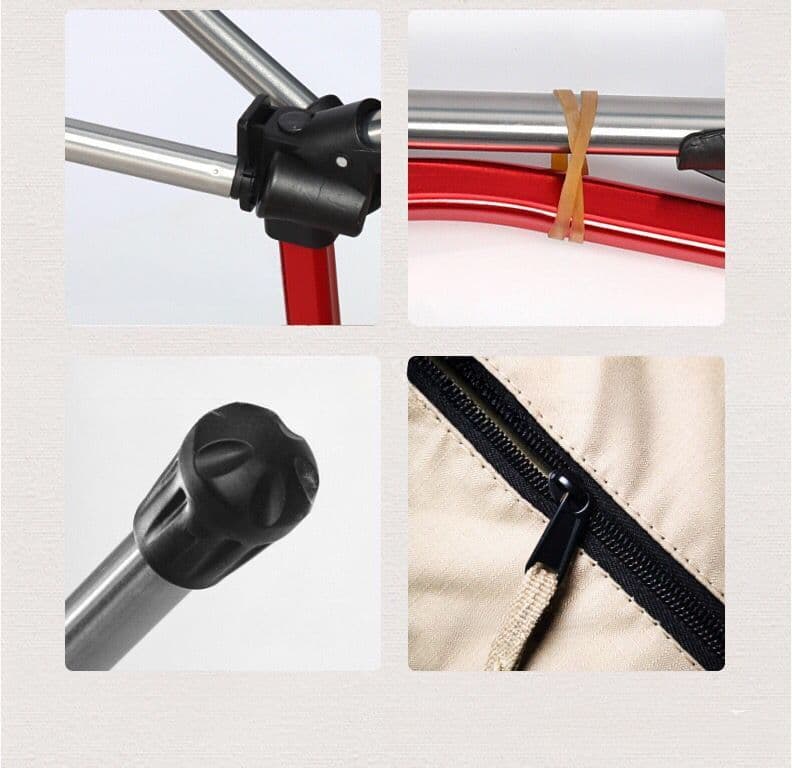 [送料無料] [新品] コット 折りたたみベッド 2WAY カーキ