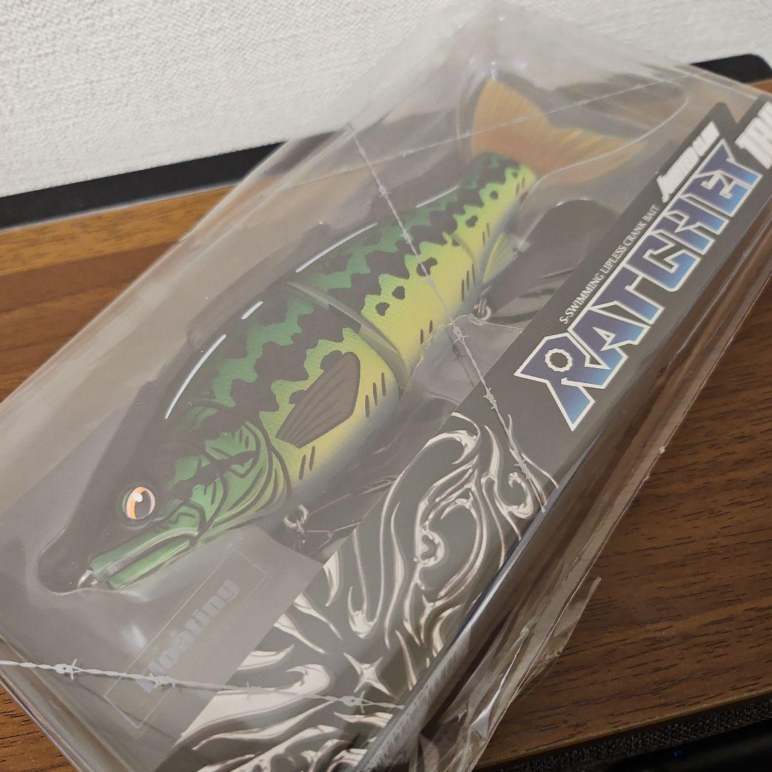 ガンクラフトRATCHET184限定MIYABI GREENBASSオマケ付き