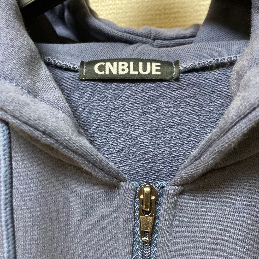 CNBLUE パーカー ブルー ネイビー Mサイズ フーディー シーエヌブルー
