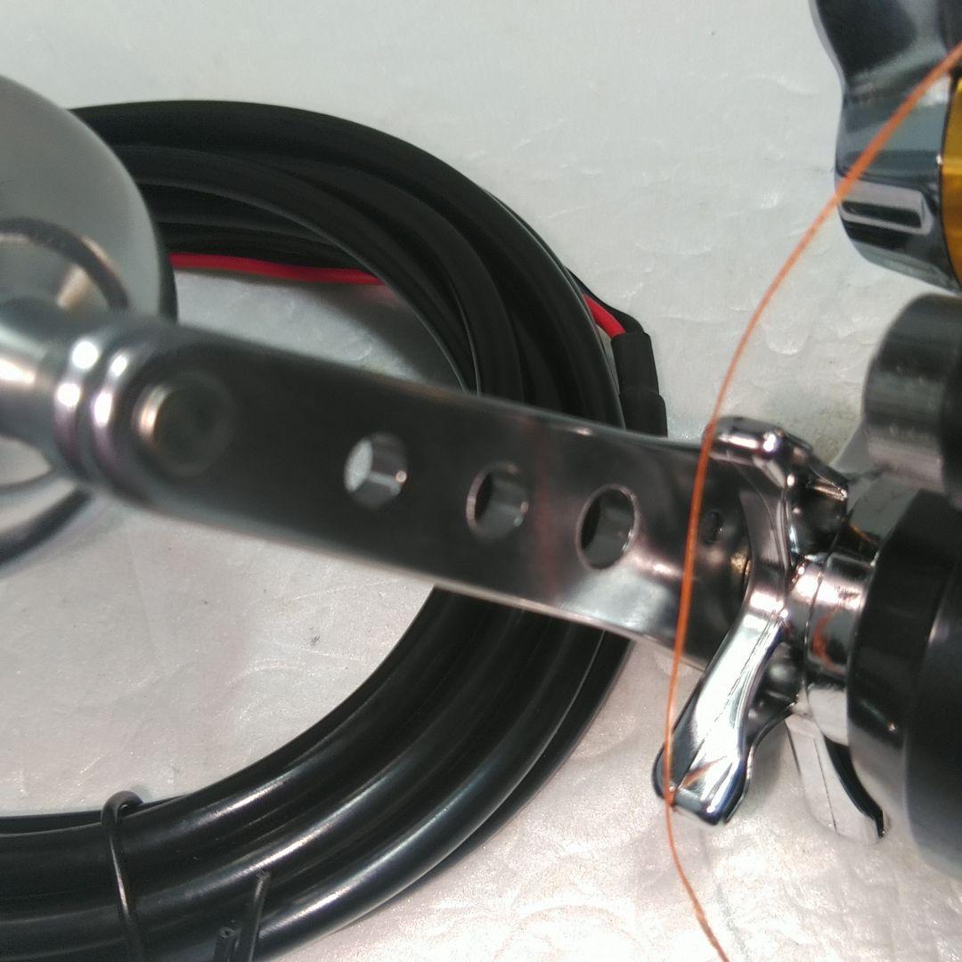 ダイワ電動リール　MAG-MAX500　使用距離7.7k使用時間23H