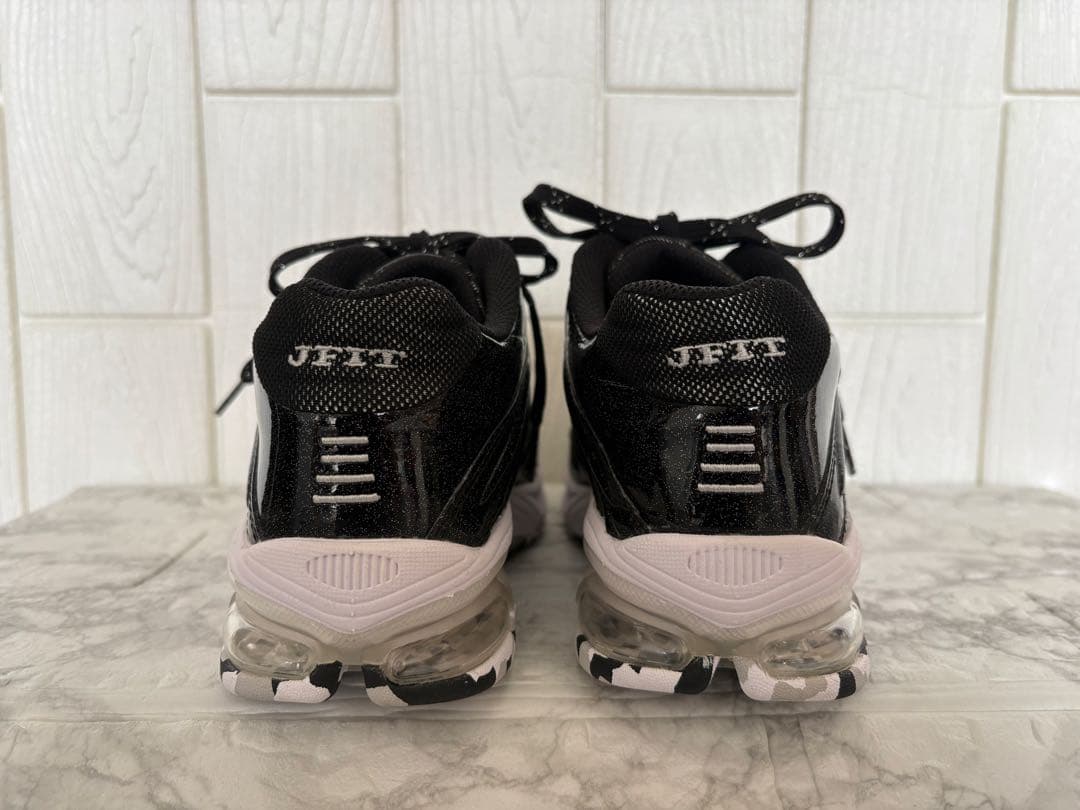 JFIT ／フィットネスシューズ JF_Neo 23㎝ ブラック×シルバー