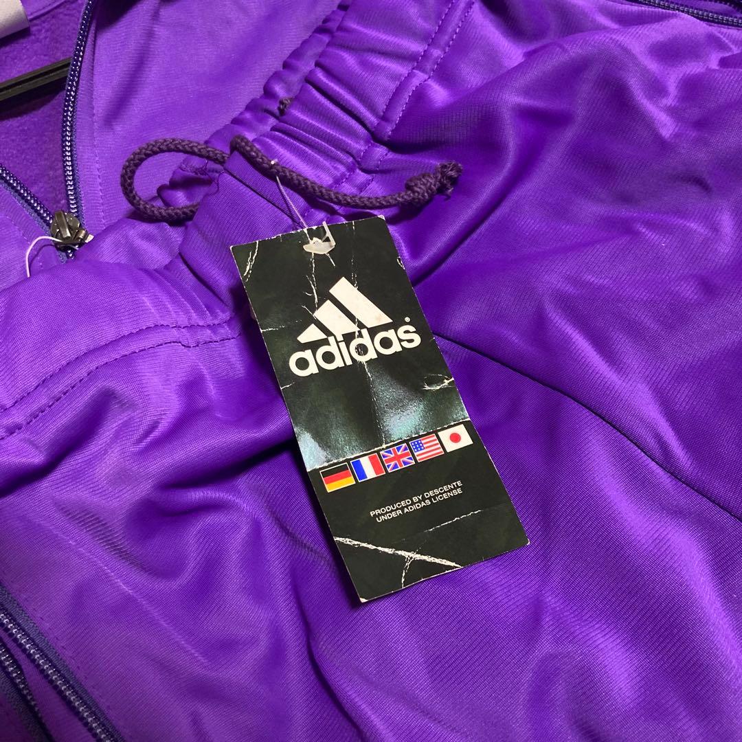 希少色　80's-90'sデサント期　adidasトラックジャケットM-L 上下