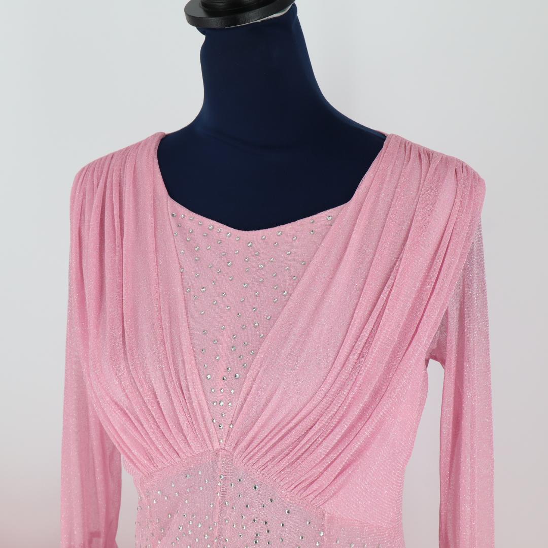 【美品 社交ダンス衣装】prima boutique プリマブティック ドレス
