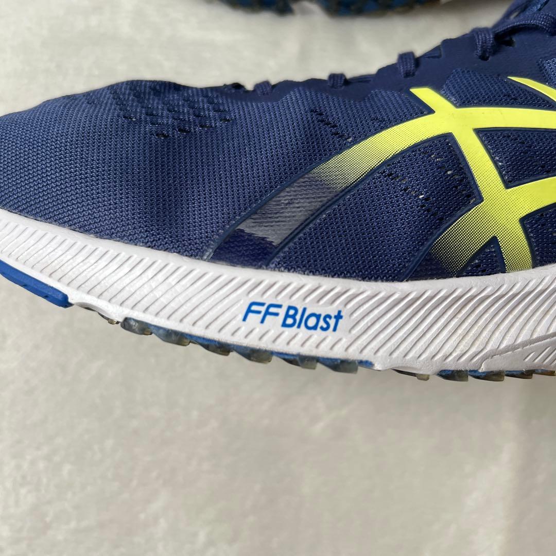 美品 asics アシックス 28.0cm ターサーRP3 紺ネイビー