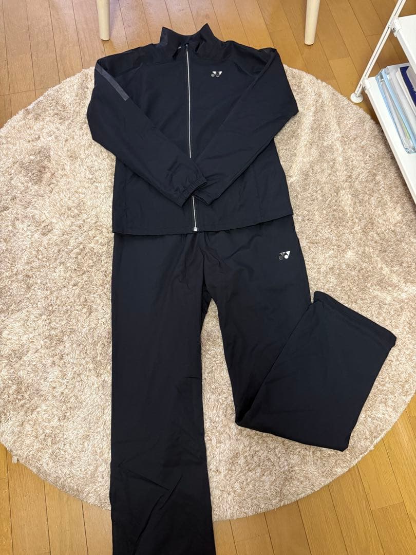 YONEX ブラック ジャージセット Oサイズ XOサイズ