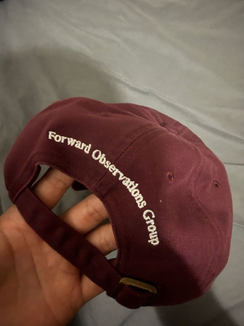 実物未使用◻︎ Forward observations group キャップ 赤