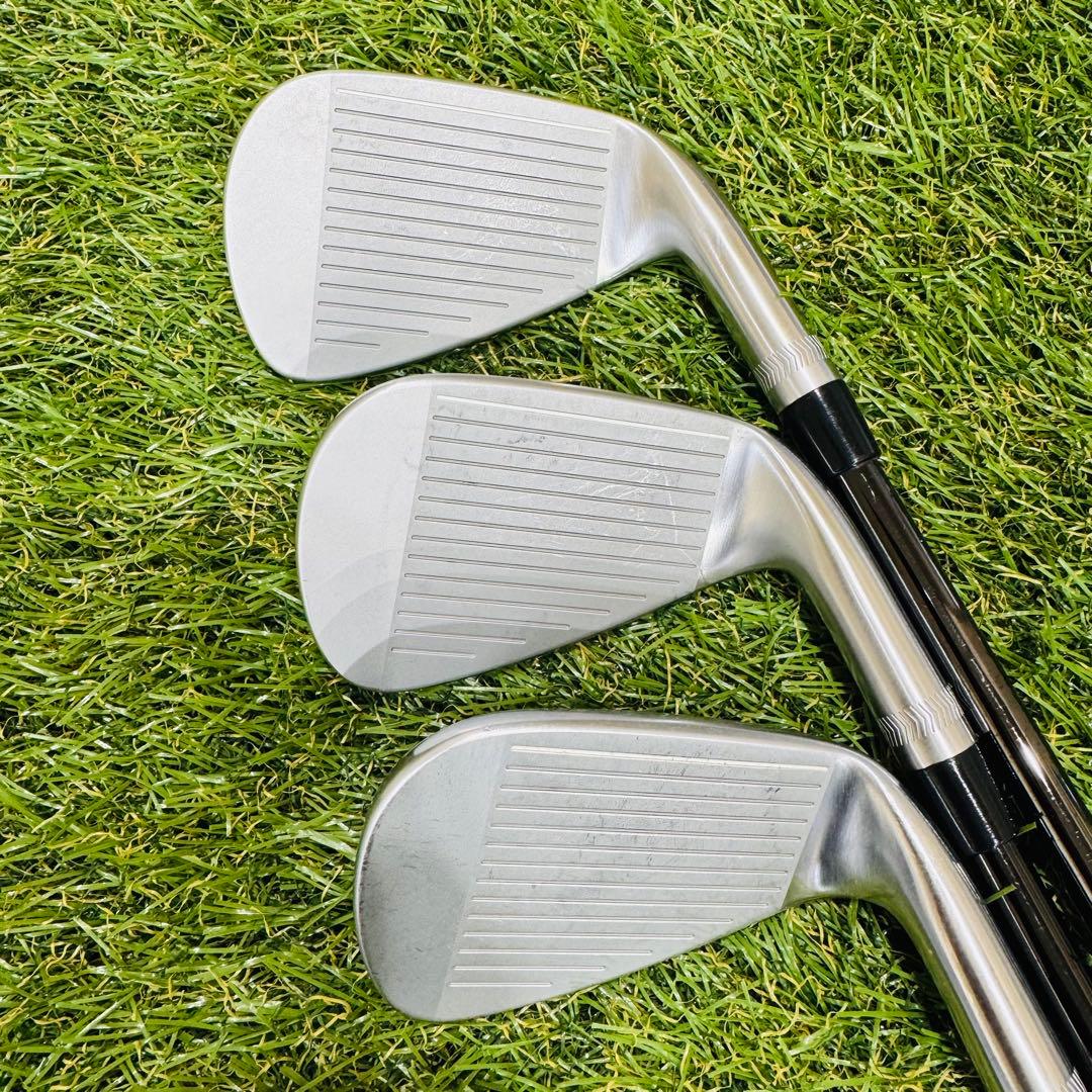 美品【左利き】PXG 0317T 3X FORGED アイアンセット 6本