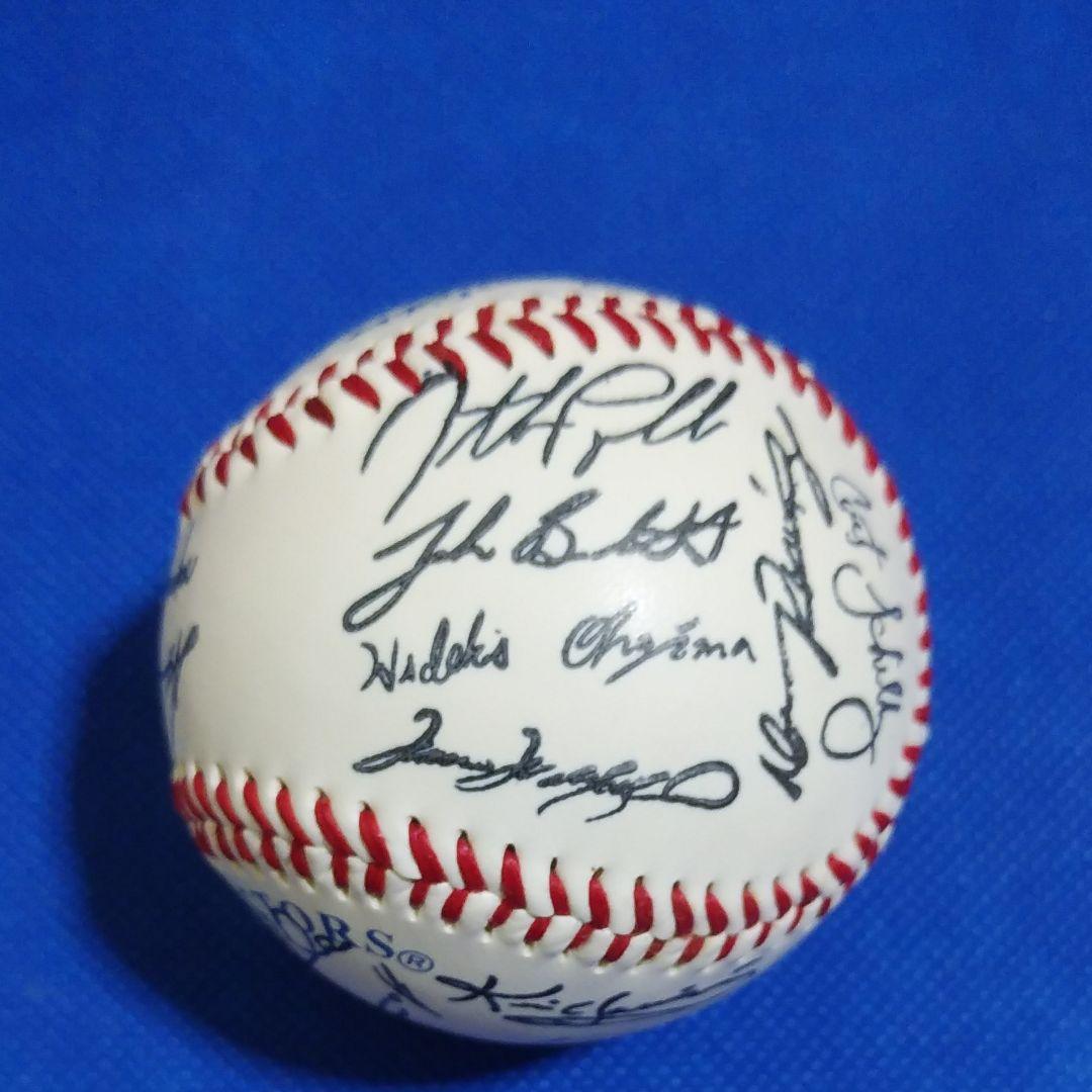 ボストン　レッドソックス　MLB　松坂大輔　サインボール　REDSOX