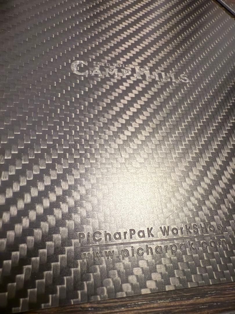 PICharPaK WorkSHoP.×CAMP HILLSカーボンプレート