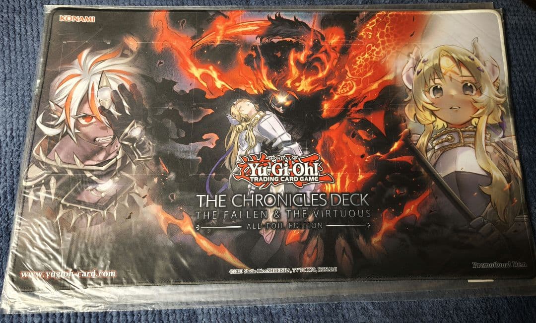 遊戯王　白の物語　アルバス　エクレシア　EU版公式プレイマット　新品未開封