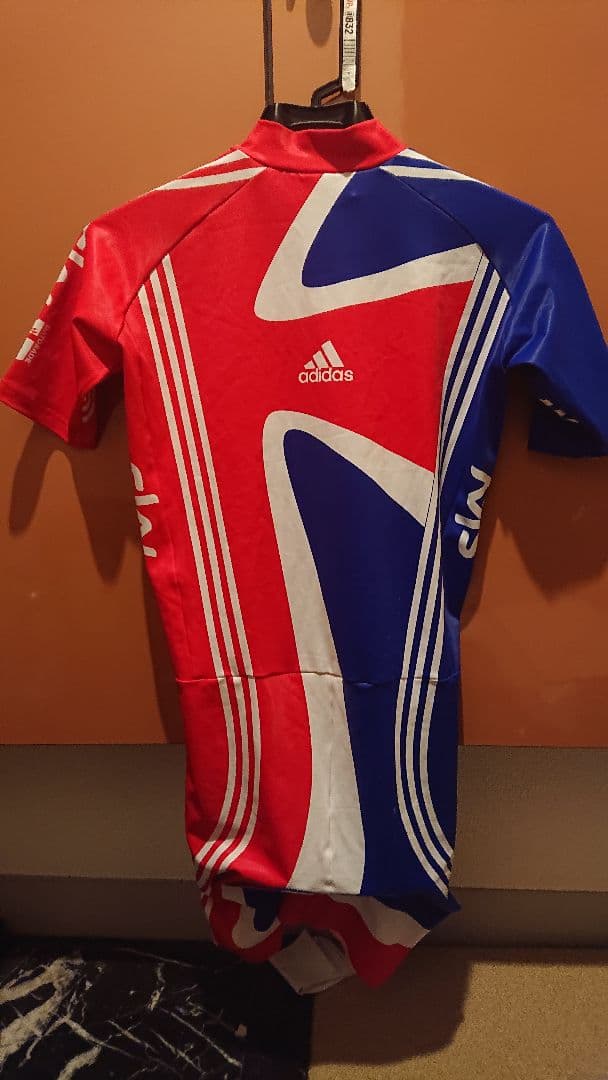 激レア 【未使用 選手支給品】英国代表公式 自転車 スキンスーツ