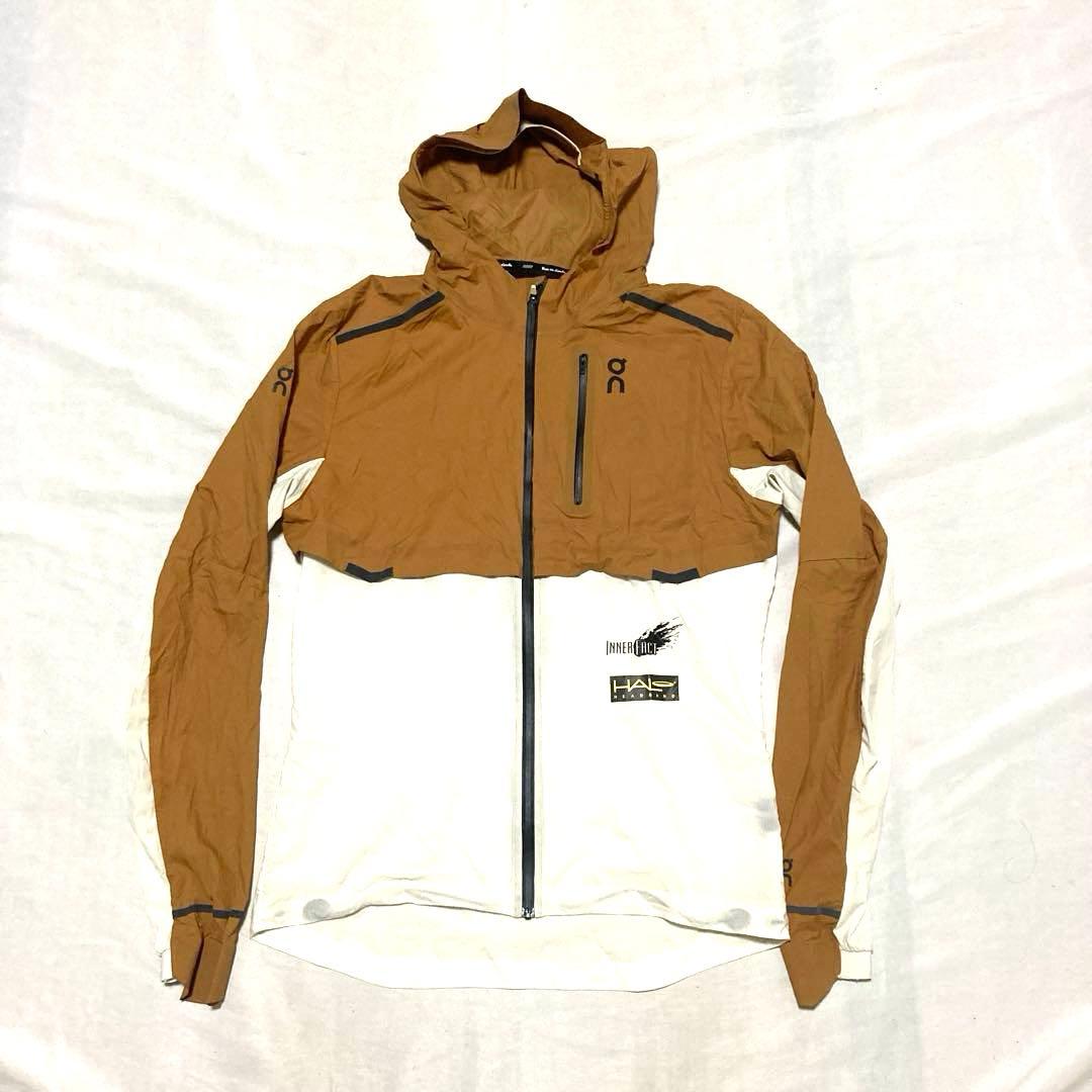 橙*イ様 美品！On WEATHER JACKET ランニング トレイル