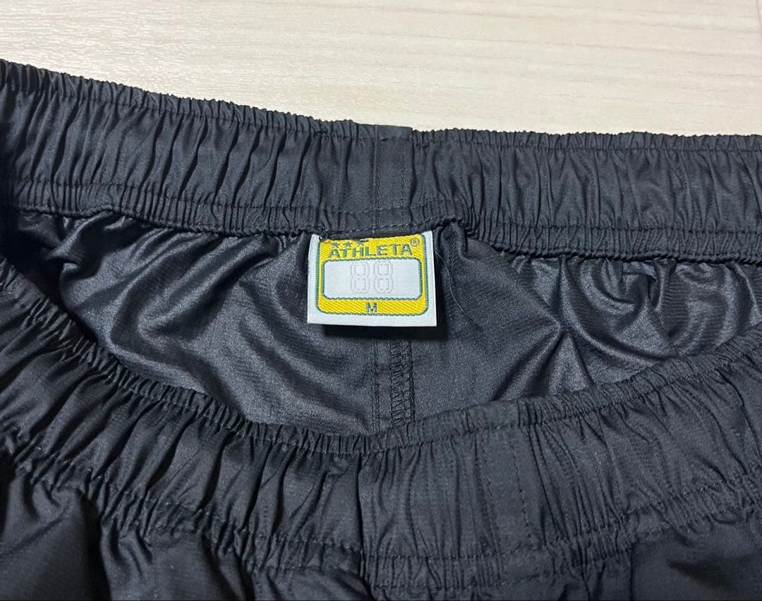 ATHLETA アスレタ中敷 ナイロンジャケットL/ピステパンツM ブラック