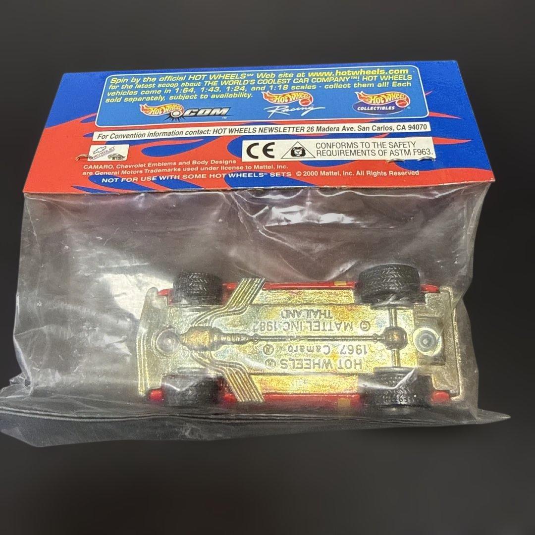 ホットウィール 67 CAMARO カマロ　マクドナルド　チャリティーカー