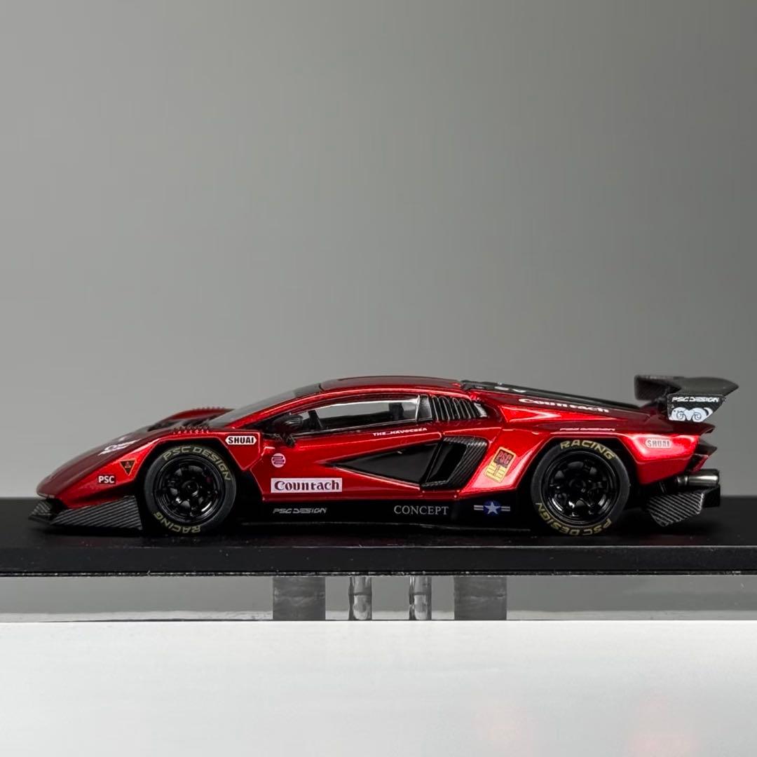 1/64 timemicro ランボルギーニ カウンタック レッド 未開封