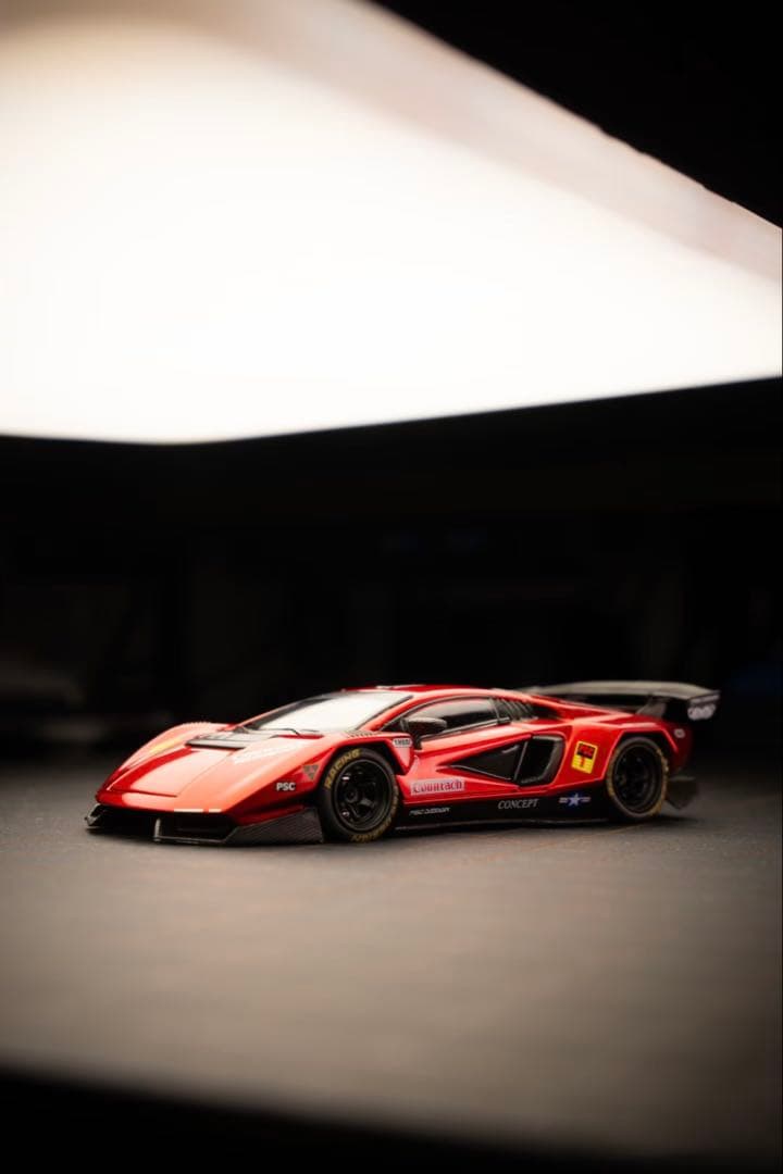 1/64 timemicro ランボルギーニ カウンタック レッド 未開封