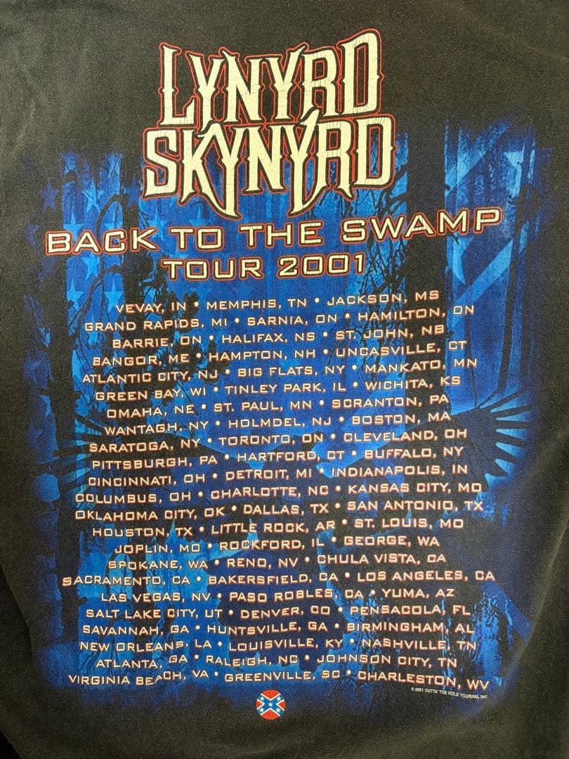 90s Lynyrd Skynyrd バンドTシャツ レーナード・スキナード