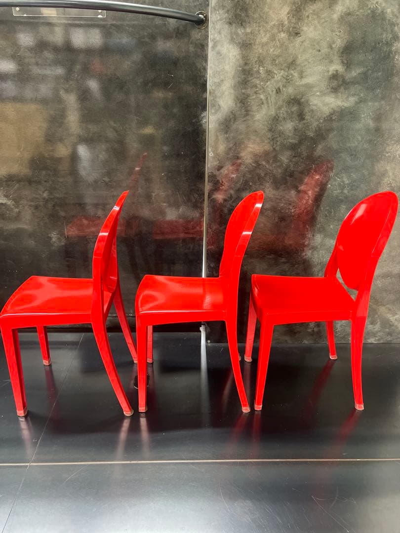 ki　Kartell カルテル　ヴィクトリアゴースト3脚