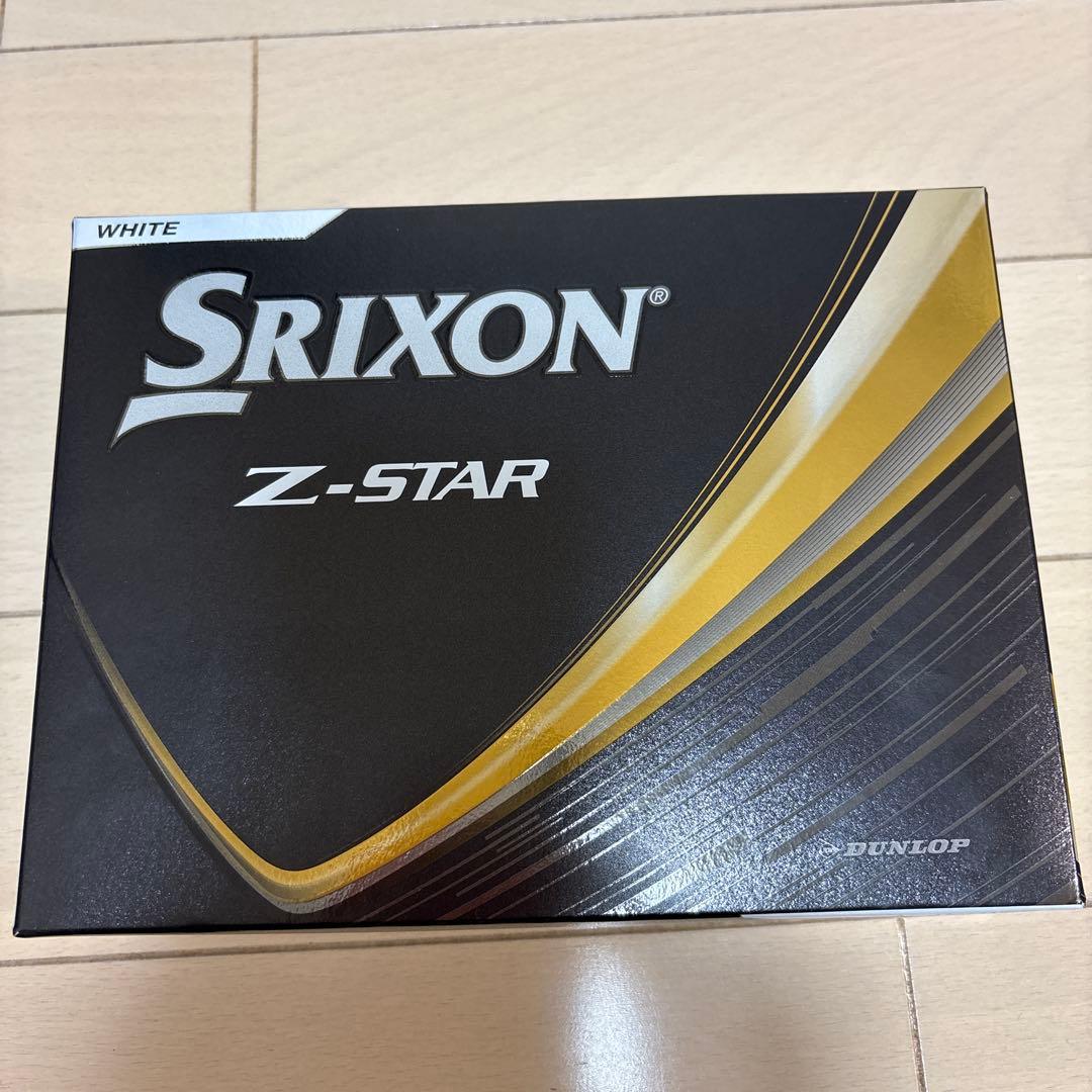 新品.未使用★Srixon Z-STAR ホワイト 1ダース★