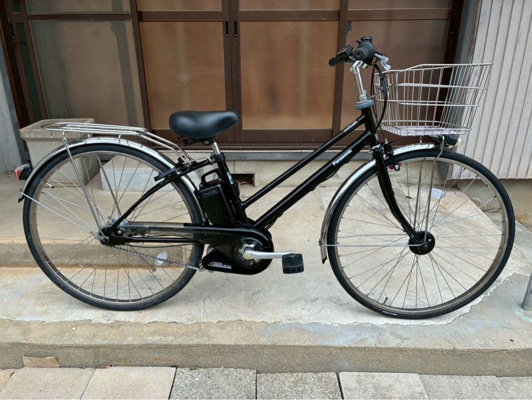電動自転車　№8186 パナソニック ビビDXシティ 27インチ